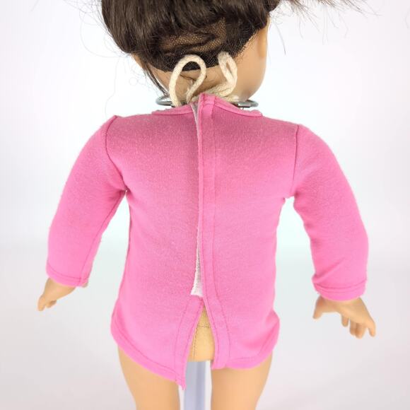Unbranded Pink Long Sleeve Crewneck Cupcake Doll Shirt Top for 18" Dolls - FAIR - Picture 3 of 15